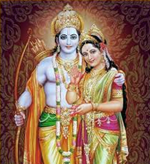 gods vishnu and Lakshmi